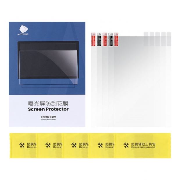 Lot de 5 films de Protection pour Écran LCD Anycubic Photon Mono X 6K