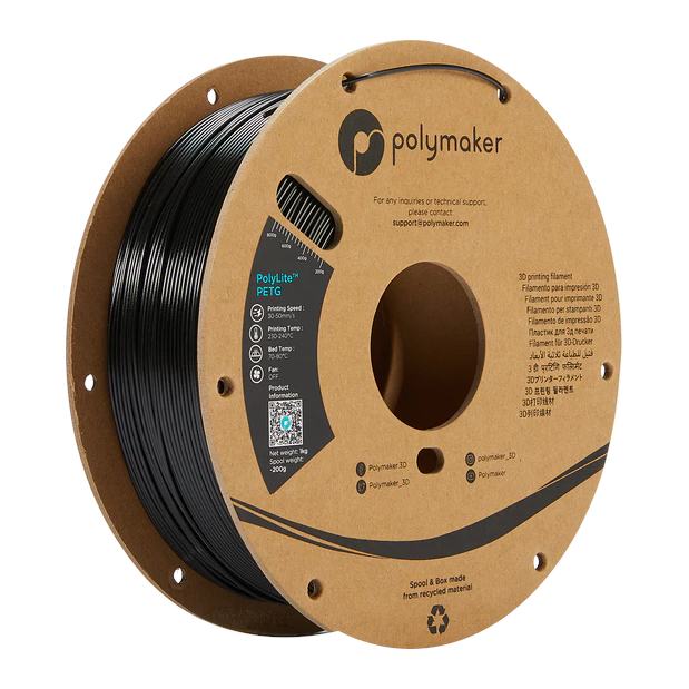 PolyLite PETG Noir - 1.75mm - 1 kg
