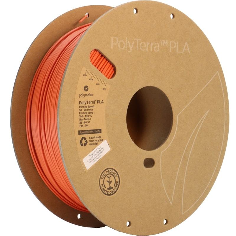 PolyTerra PLA Muted Red (Rouge) - 1.75mm - 1 kg