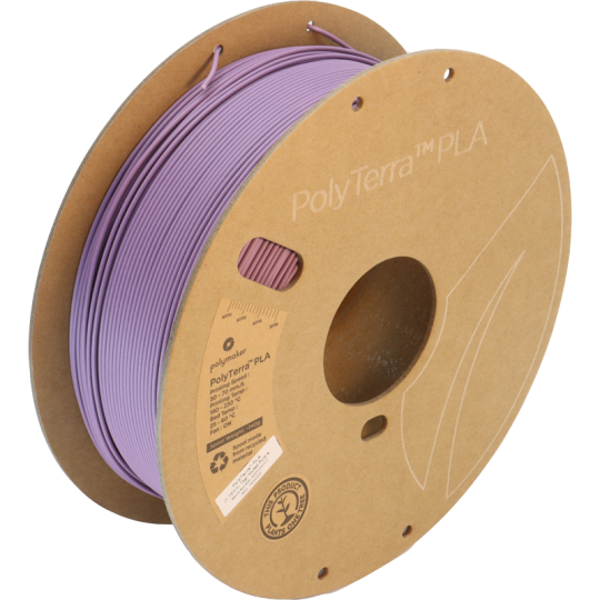 Polymaker - PolyTerra PLA - Violet Lavande (Lavender Purple) - 1.75 mm - 1 kg