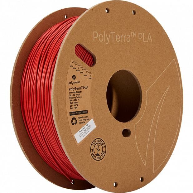 PolyTerra PLA Rouge Armée (Army Red) - 1.75mm - 1 kg