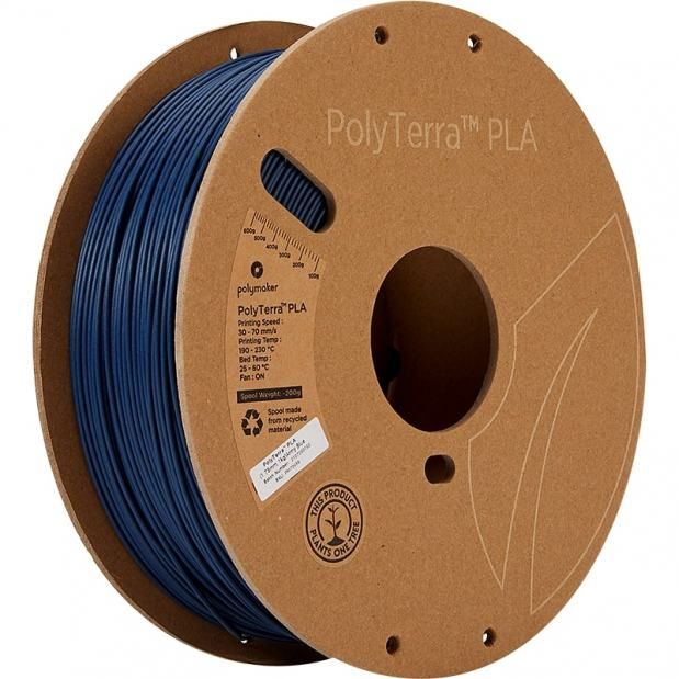 PolyTerra PLA Bleu Armée (Army Blue) - 1.75mm - 1 kg