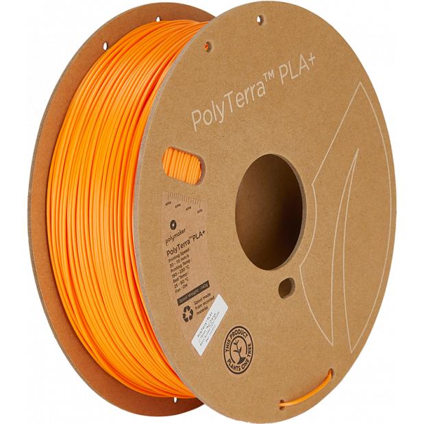 PolyTerra PLA+ Orange - 1.75mm - 1 kg