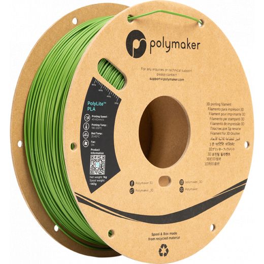 PolyLite PLA Jungle Green (Vert Jungle) - 1.75mm - 1 kg