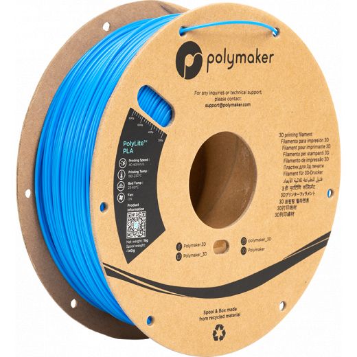 PolyLite LW-PLA Noir - 1.75mm - 800 g - Polyfab3D