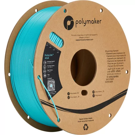 PolyLite ASA Polymaker Teal - 1.75mm - 1 kg