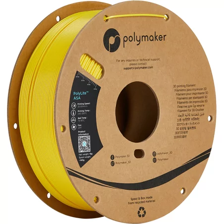 PolyLite ASA Jaune - 1.75mm - 1 kg