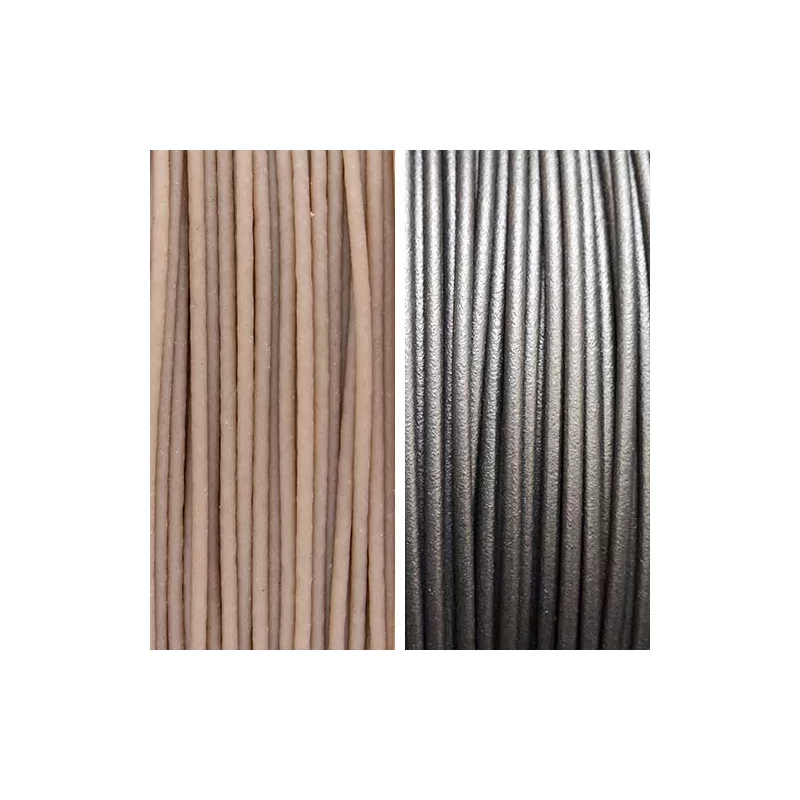Nanovia - PLA Lin : renforcé en fibres de lin - Noir - 500 g Nanovia - PLA Lin : renforcé en fibres de lin - Noir - 500 g