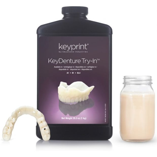 KeyDenture Try-In Keystone A1 - 1 kg