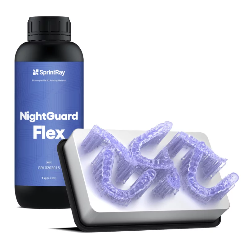 Résine SprintRay Night Guard Flex - 1 kg Résine SprintRay Night Guard Flex - 1 kg