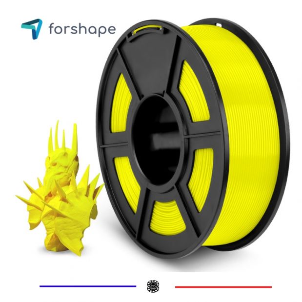 ecoPLA Jaune Forshape - 1.75mm - 1 kg