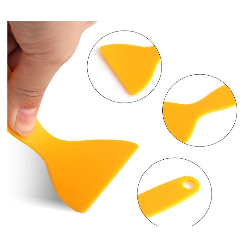 Mikilon Spatule de lissage en plastique pour cloisons sèches en