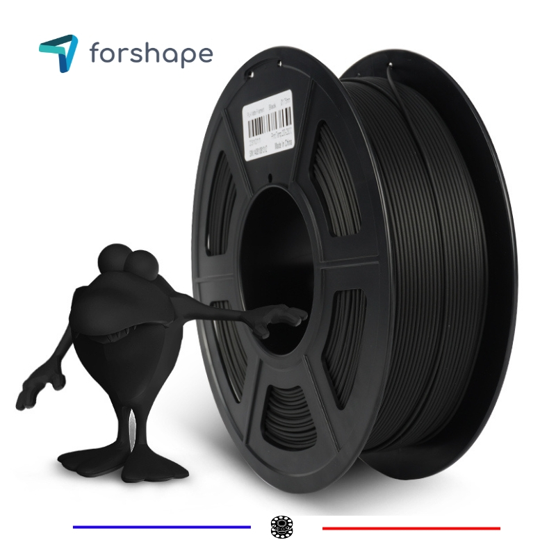 ecoPLA Mat Noir Forshape - 1.75mm - 1 kg - Polyfab3D