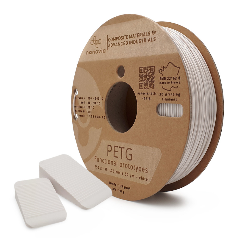 PETG Blanc Norme Alimentaire