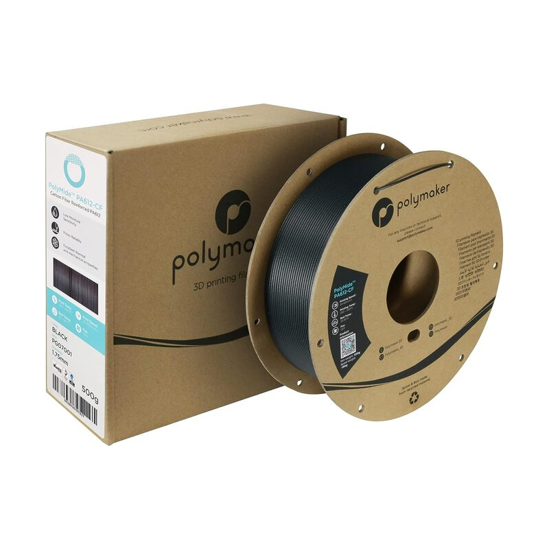 Polymide PA612-CF Noir - 2.85mm - 500 g