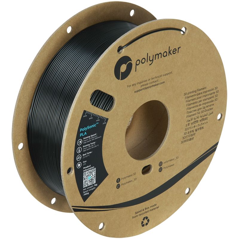 PolyLite LW-PLA Wood (bois) - 1.75mm - 800 g - Polyfab3D