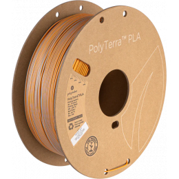 PolyTerra PLA Dual Gris Orange (Foggy Orange) - 1.75mm - 1 kg