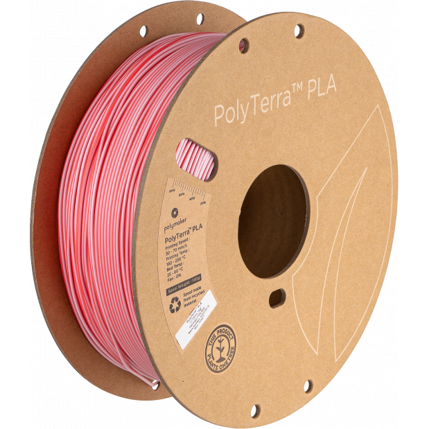 PolyTerra PLA Dual Rose Rouge (Flamingo) - 1.75mm - 1 kg