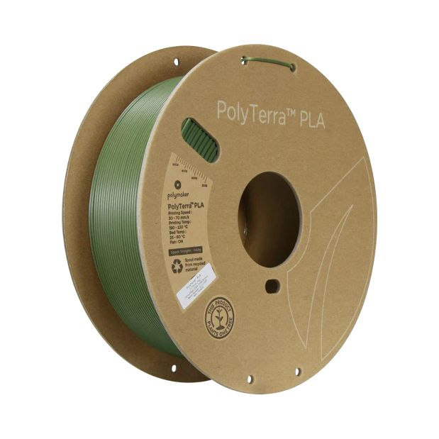 PolyTerra PLA Marron Armée (Army Brown) - 1.75mm - 1 kg - Polyfab3D