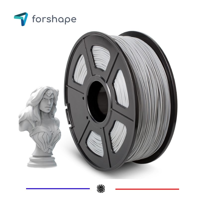 Raise3D Filament Premium PLA Gris 1.75mm 1kg - Polyfab3D