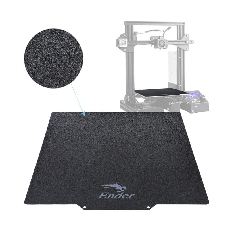 Plateau chauffant 235mm x 235mm pour Creality Ender 3 / Ender 3 PRO