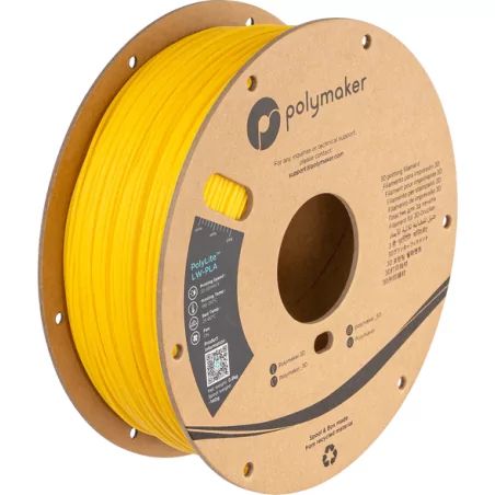 PolyLite LW-PLA Bright Yellow - 1.75mm - 800 g