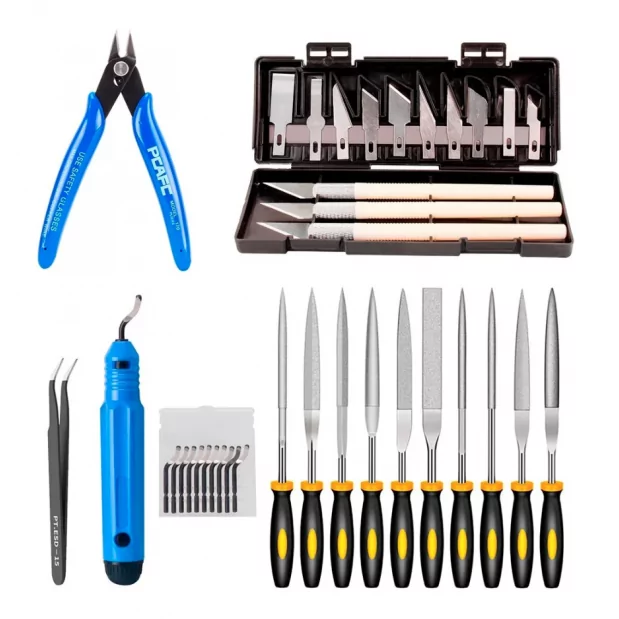 Kit d'outils pour post traitement impression 3D