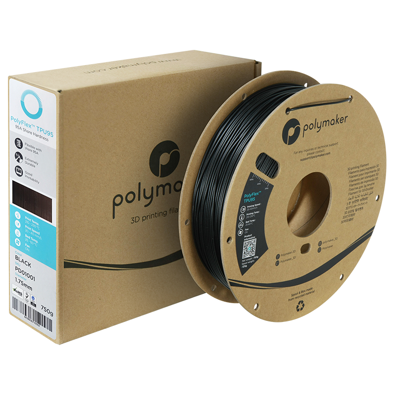 PLA Tough Noir Forshape Premium - 1.75mm - 750g - Polyfab3D