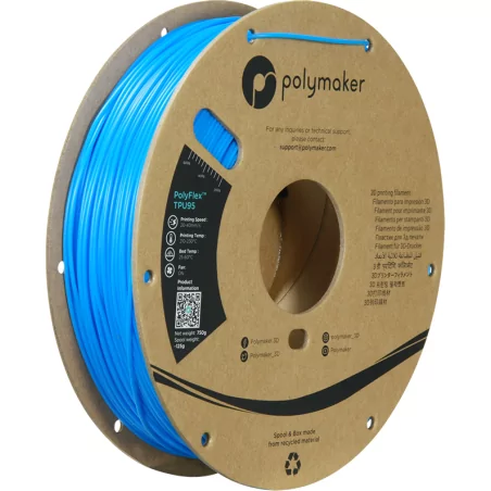 PolyFlex TPU-95A Bleu - 1.75mm - 750 g