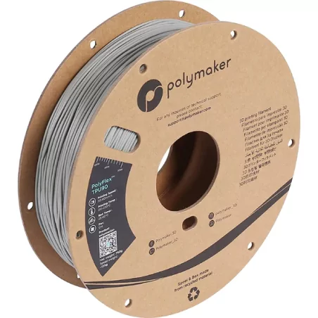 Polyflex TPU-90A Gris - 1.75mm - 750 g