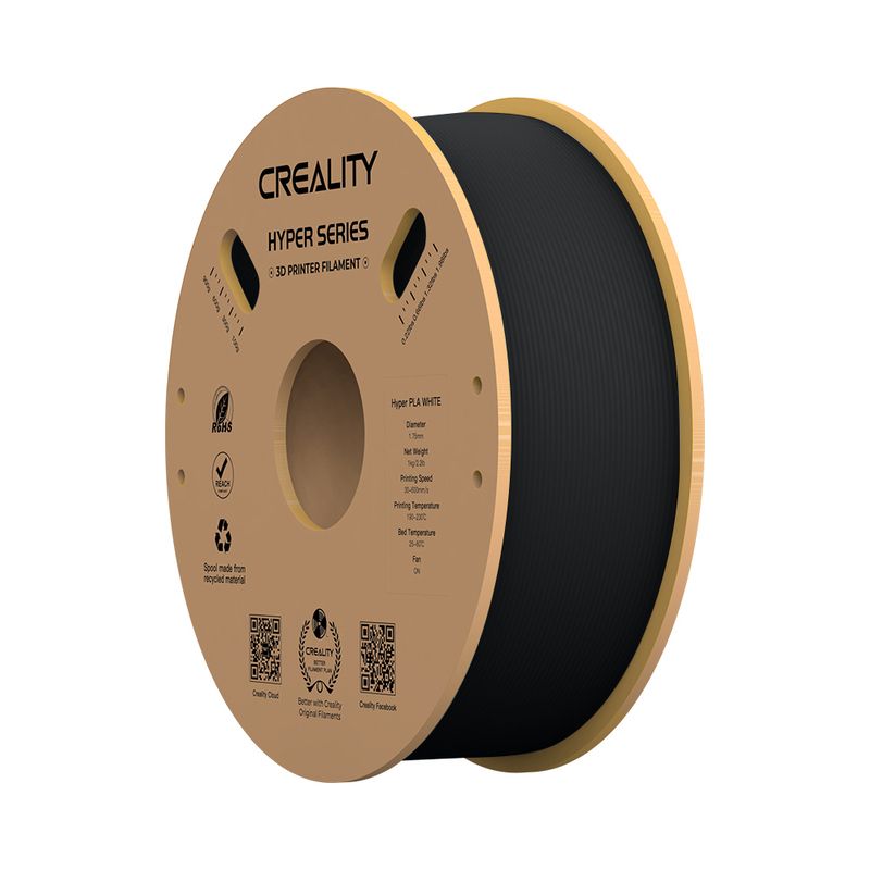 Creality Hyper PLA Noir - 1.75mm - 1 kg - Polyfab3D