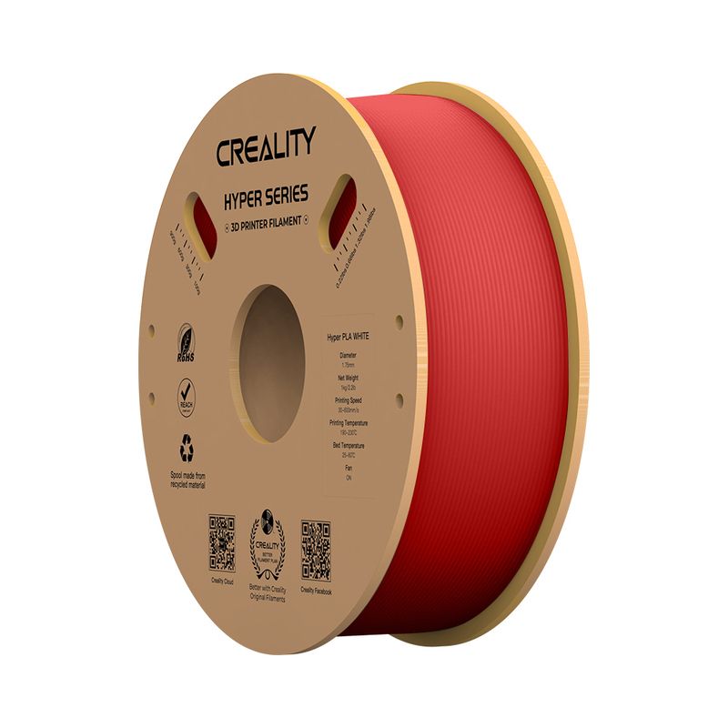 Creality Hyper PLA Rouge - 1.75mm - 1 kg - Polyfab3D