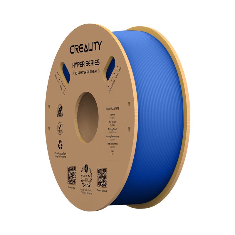 Creality Hyper PLA Bleu - 1.75mm - 1 kg - Polyfab3D