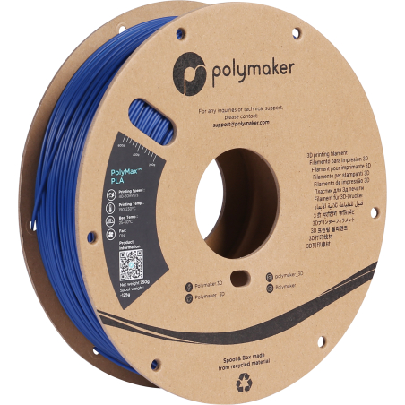 PolyMax Tough PLA Bleu - 1.75mm - 750 g