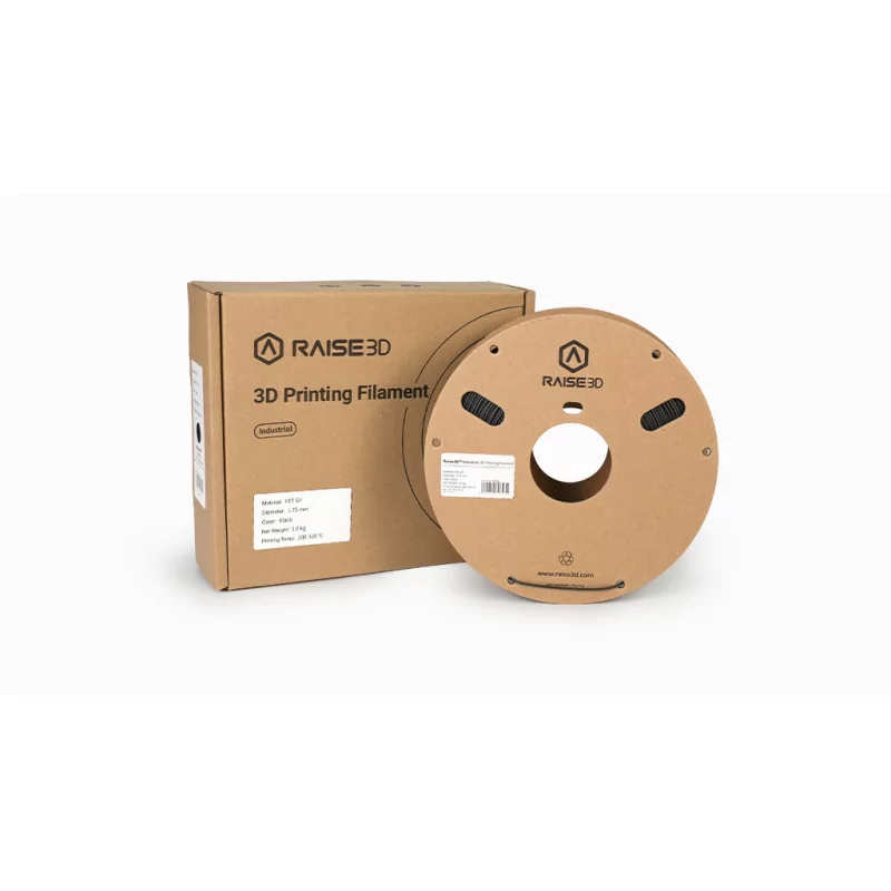 PET GF Noir Raise3D Industriel - 1.75mm - 1Kg PET GF Noir Raise3D Industriel - 1.75mm - 1Kg