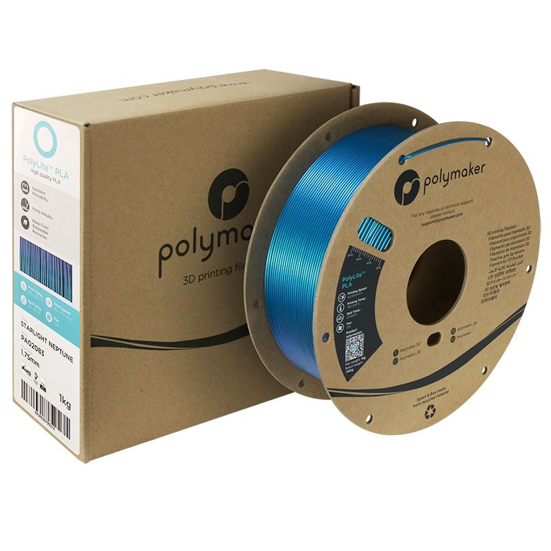 PolyLite PETG Noir - 1.75mm - 3 kg - Polyfab3D