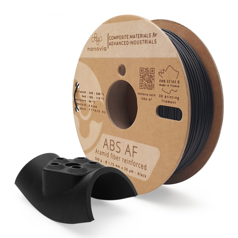 ABS AF Nanovia (renforcé en fibres d'aramide) - 1.75mm - 500 g