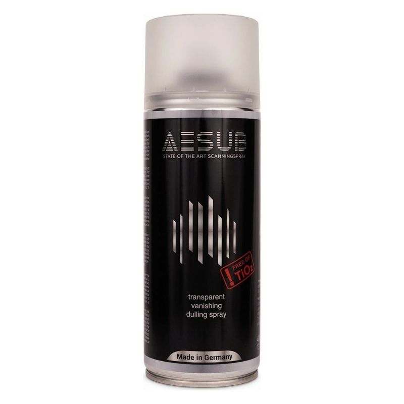 AESUB Transparent - Spray permanent pour scanner 3D