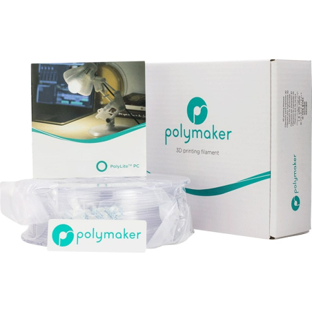 PolyLite PC Transparent - 2.85mm - 1 kg (4) PolyLite PC Transparent - 2.85mm - 1 kg (4)