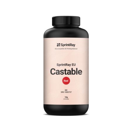 Résine SprintRay Castable Red - 1 kg