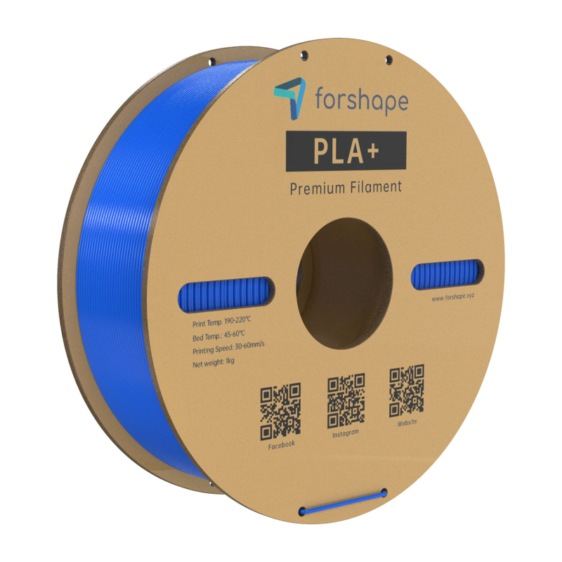 PLA Bleu Foncé Forshape Premium - 1.75mm - 1 kg