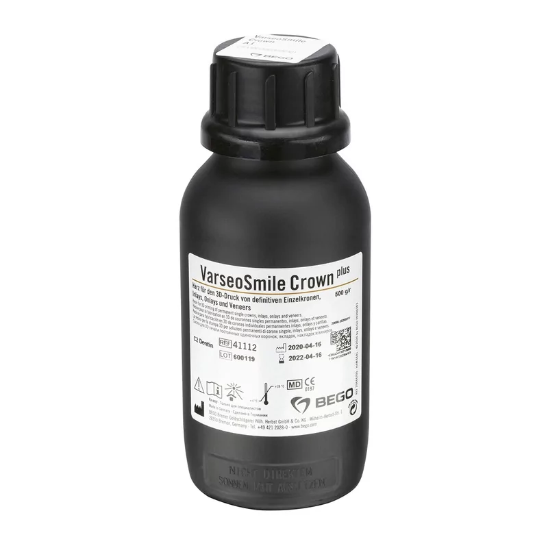 Résine Varseo Crown Plus - B1 - 500 g Résine Varseo Crown Plus - B1 - 500 g