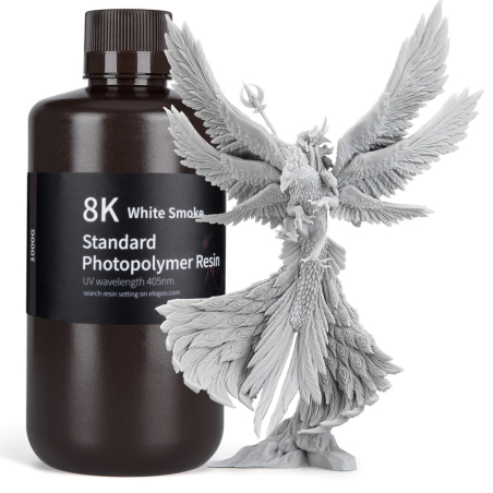 Résine standard 8K White Smoke Elegoo - 1000 ml