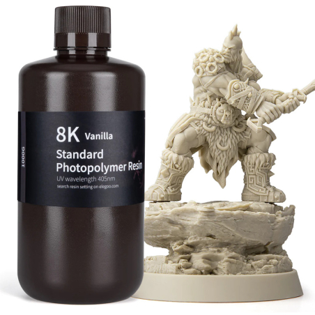 Résine standard 8K Vanilla Elegoo - 1000 ml