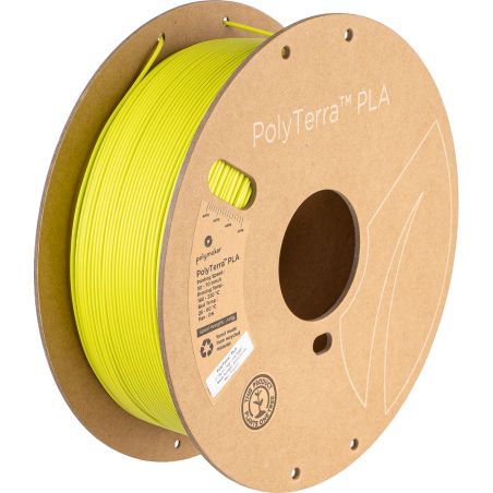 PolyTerra PLA Vert Citron (Lime Green) - 1.75mm - 1 kg