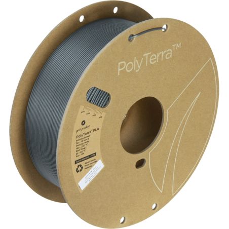 PolyTerra PLA Gris Cendre (Ash Grey) - 1.75mm - 1 kg