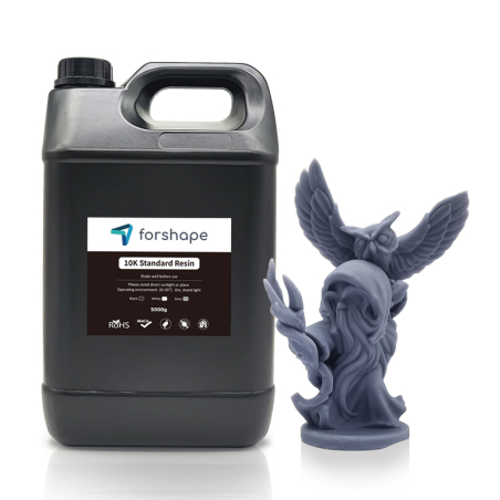 Résine 10K Gris Foncé Forshape Premium - 5Kg