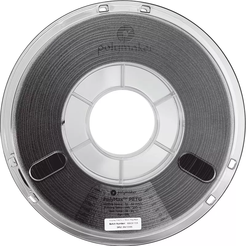 PolyMax PETG Noir - 1.75mm - 750 g (2) PolyMax PETG Noir - 1.75mm - 750 g (2)