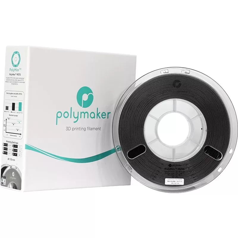 PolyMax PETG Noir - 1.75mm - 750 g (4) PolyMax PETG Noir - 1.75mm - 750 g (4)