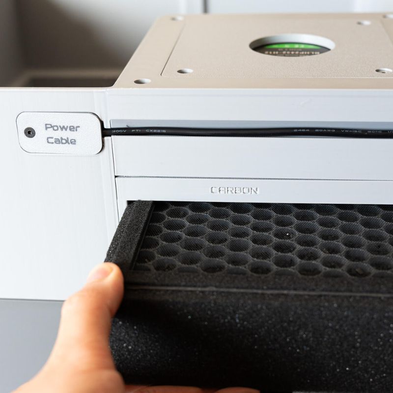 Filtration HEPA14 et charbon actif